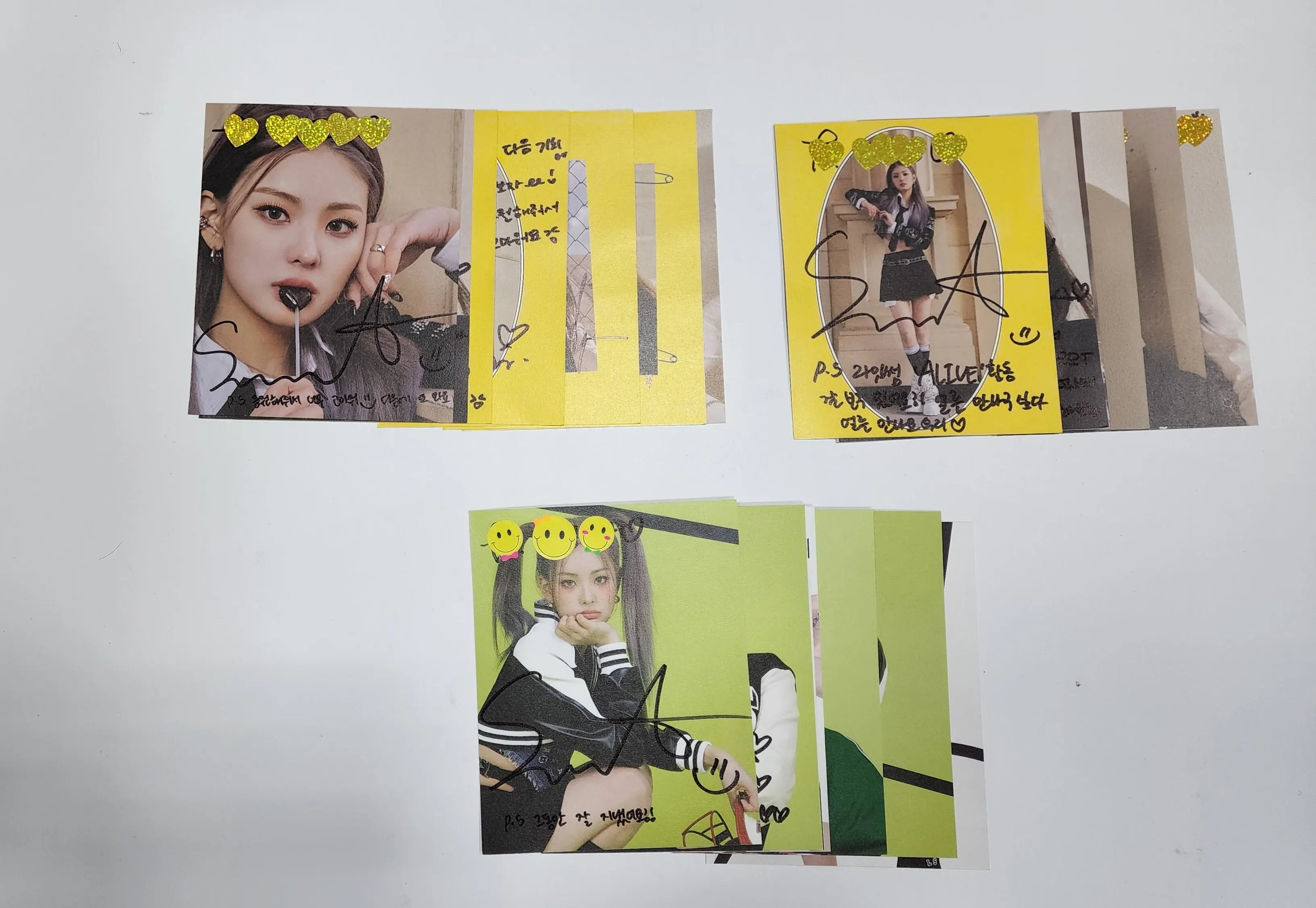 Lightsum - A Cut Page From Fansign Event Albums Set (7EA)