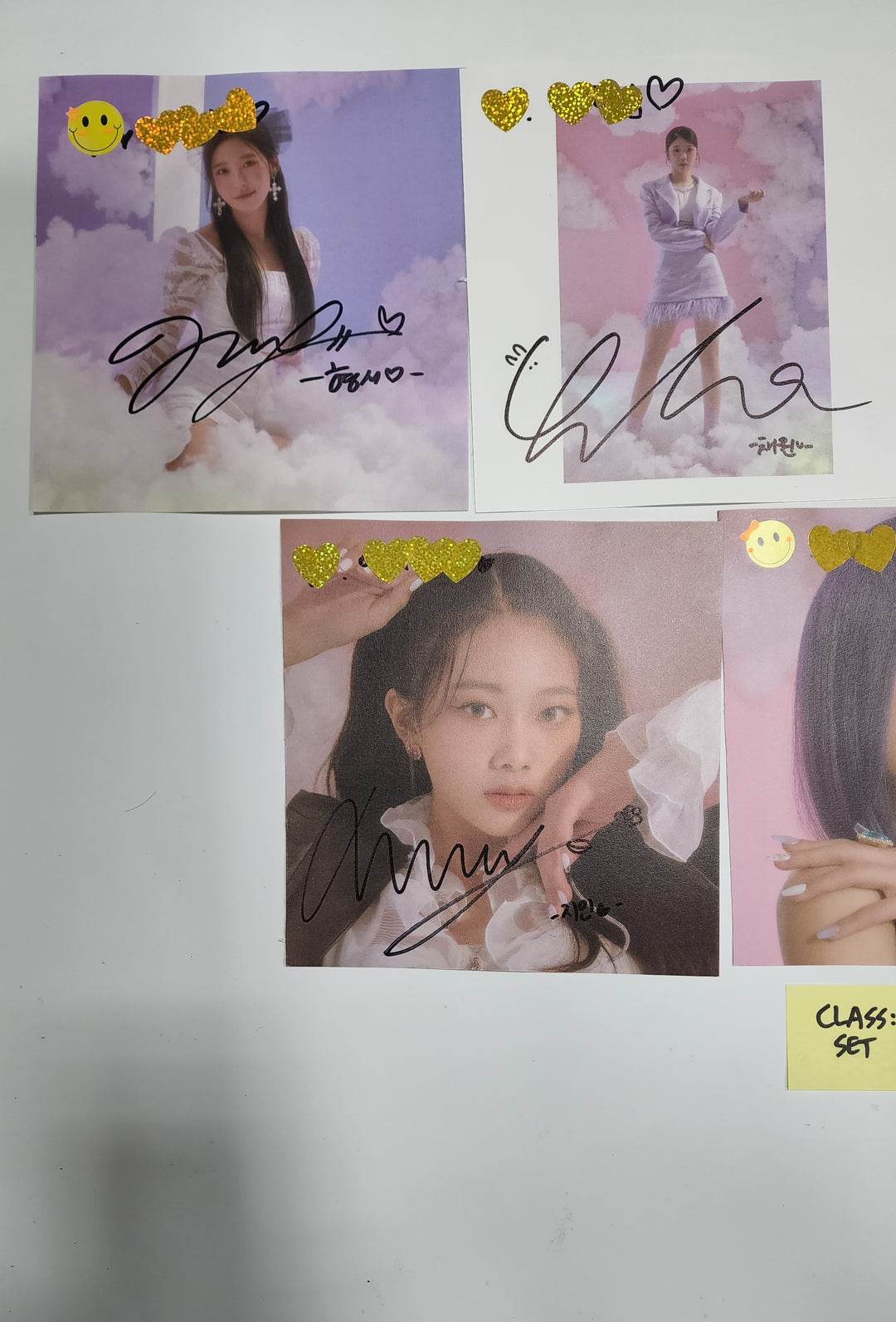 Class:y - A Cut Page From Fansign Event Albums Set (7EA)