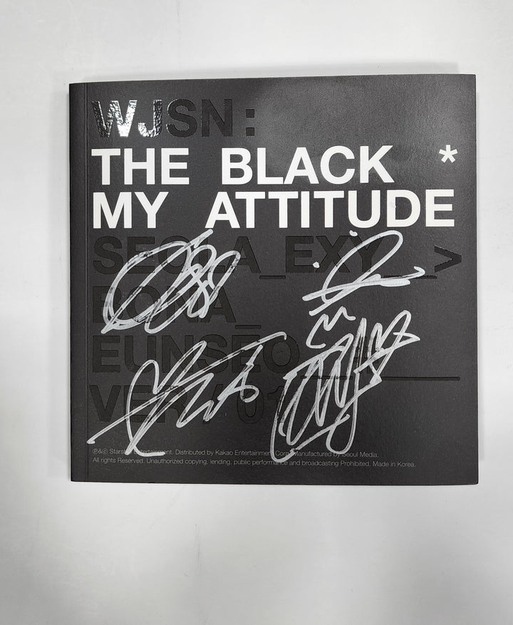 WJSN The Black "MY ATTITUDE" - Hand Autographed(Signed) Promo Album (Non-Photocard)