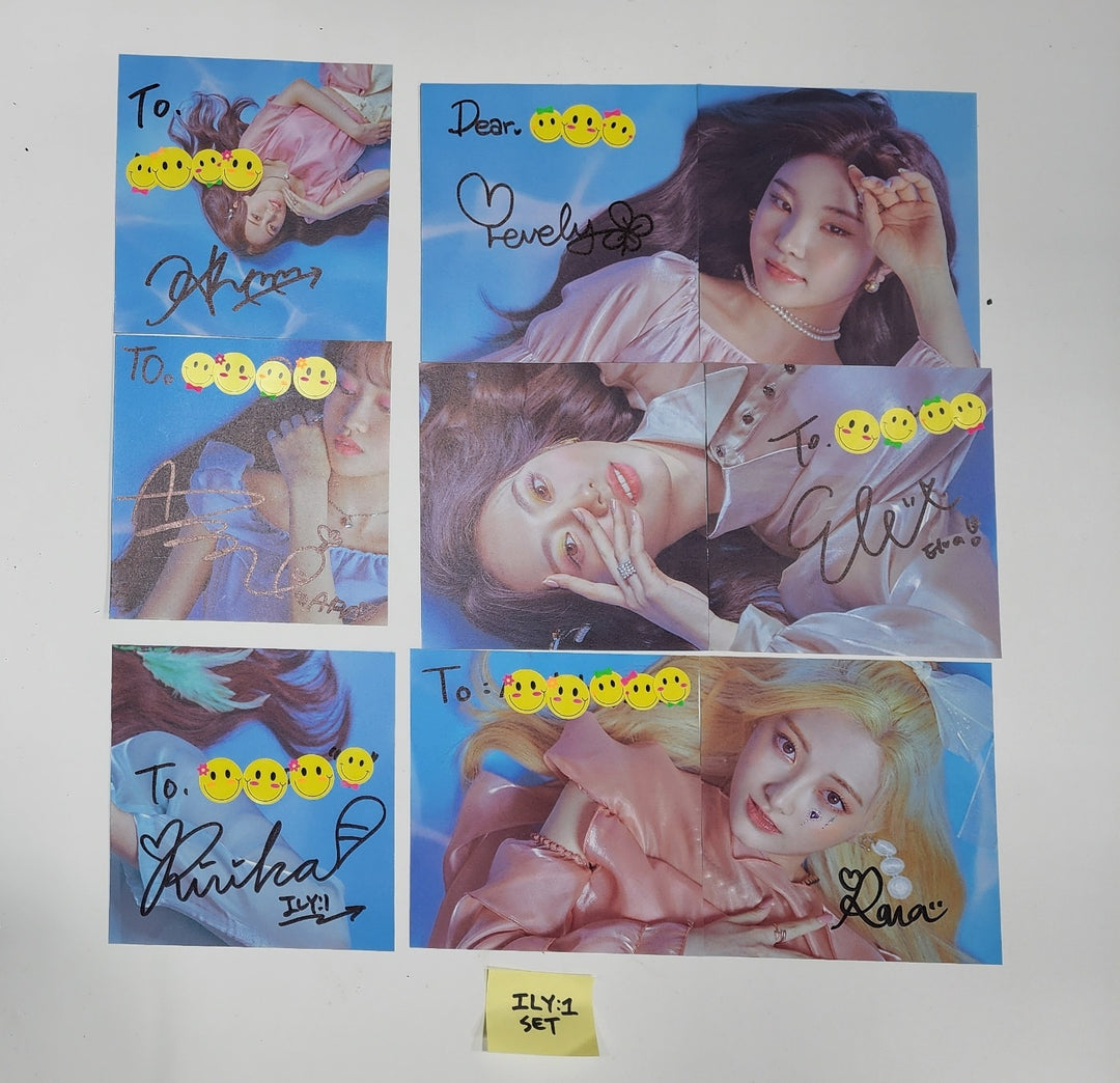 ILY:1 - A Cut Page From Fansign Event Albums Set (6EA)