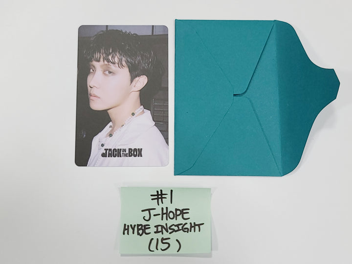 J-Hope (of BTS) "Jack in the Box" - Hybe Insight Event PVC Photocard