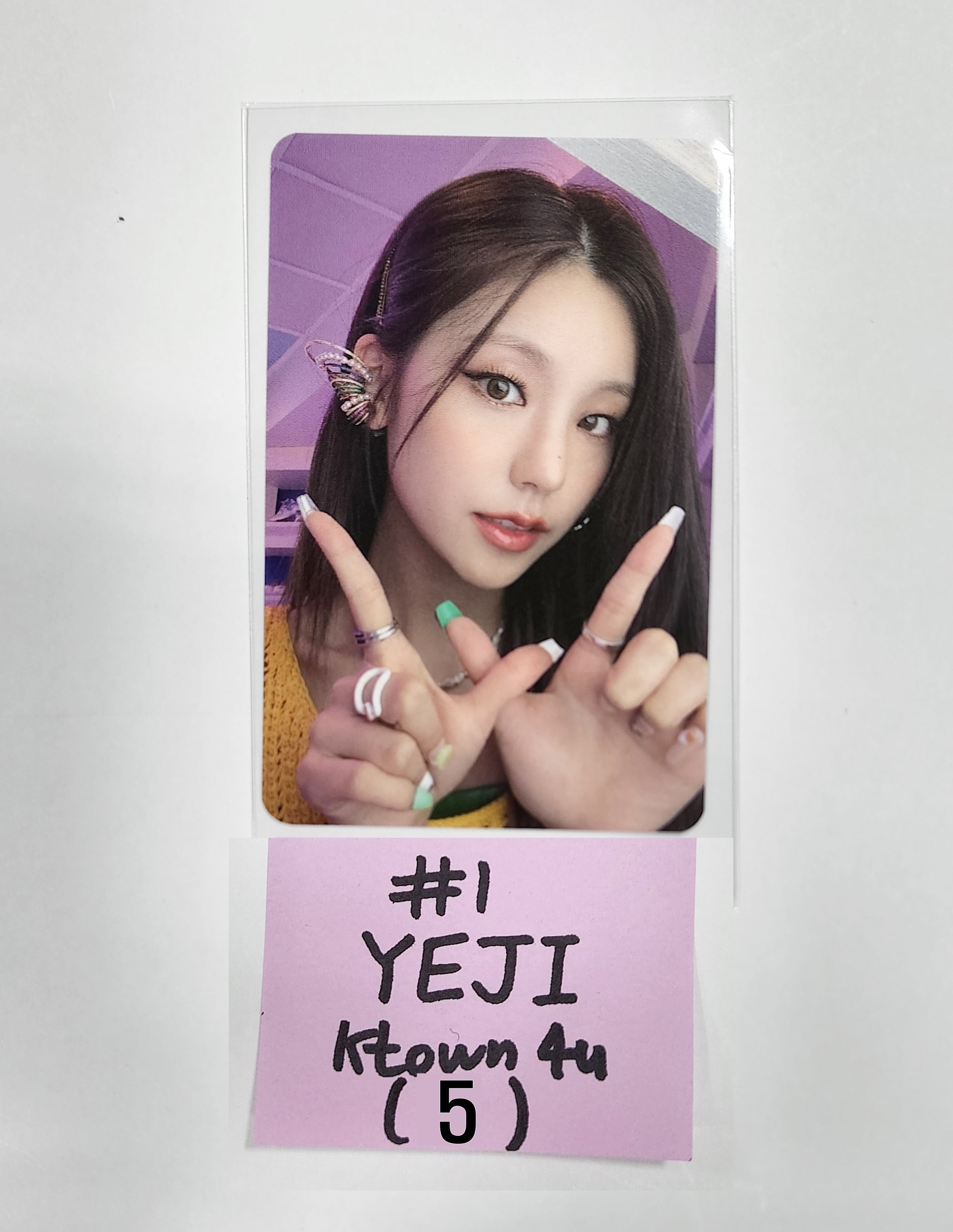 通販のお買物 ITZY checkmate ktown4u ヨントン ユナ トレカ | ddsul