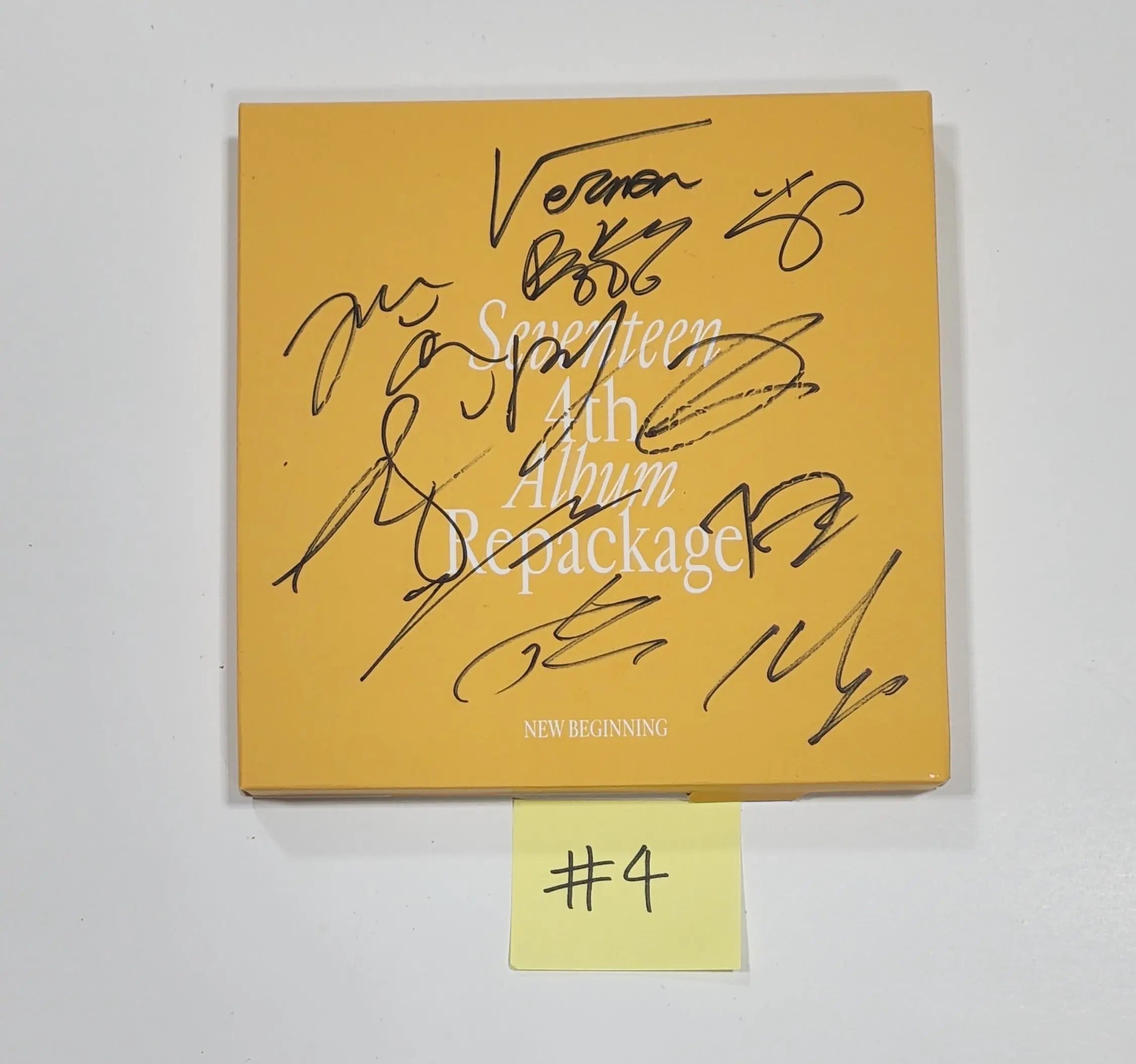 Seventeen Sector 17 shops New Beginnings w/ Wonwoo signature