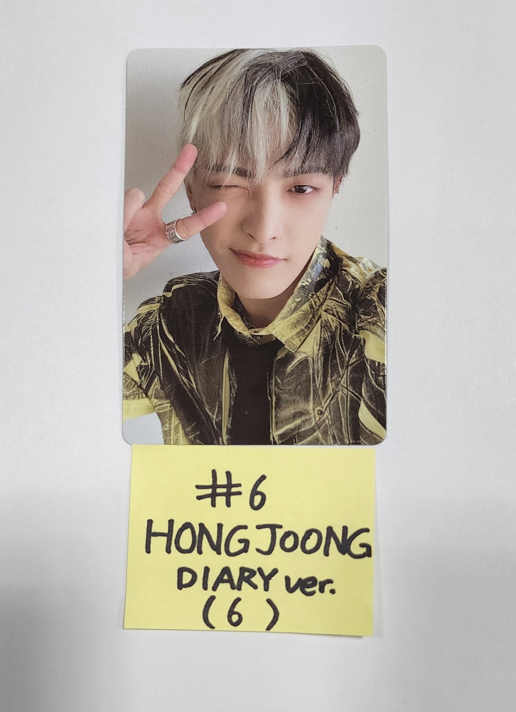 Ateez "The World Ep.1 - MOVEMENT" - Official Photocard (SeongHwa ...