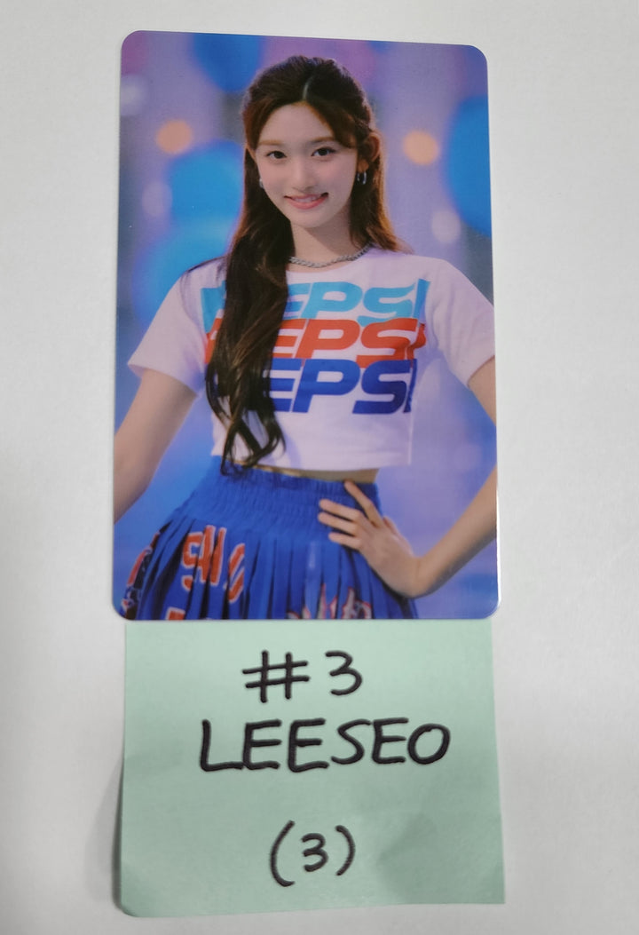 Wonyoung & Leeseo (Of IVE) Pepsi Event PVC PhotoCard