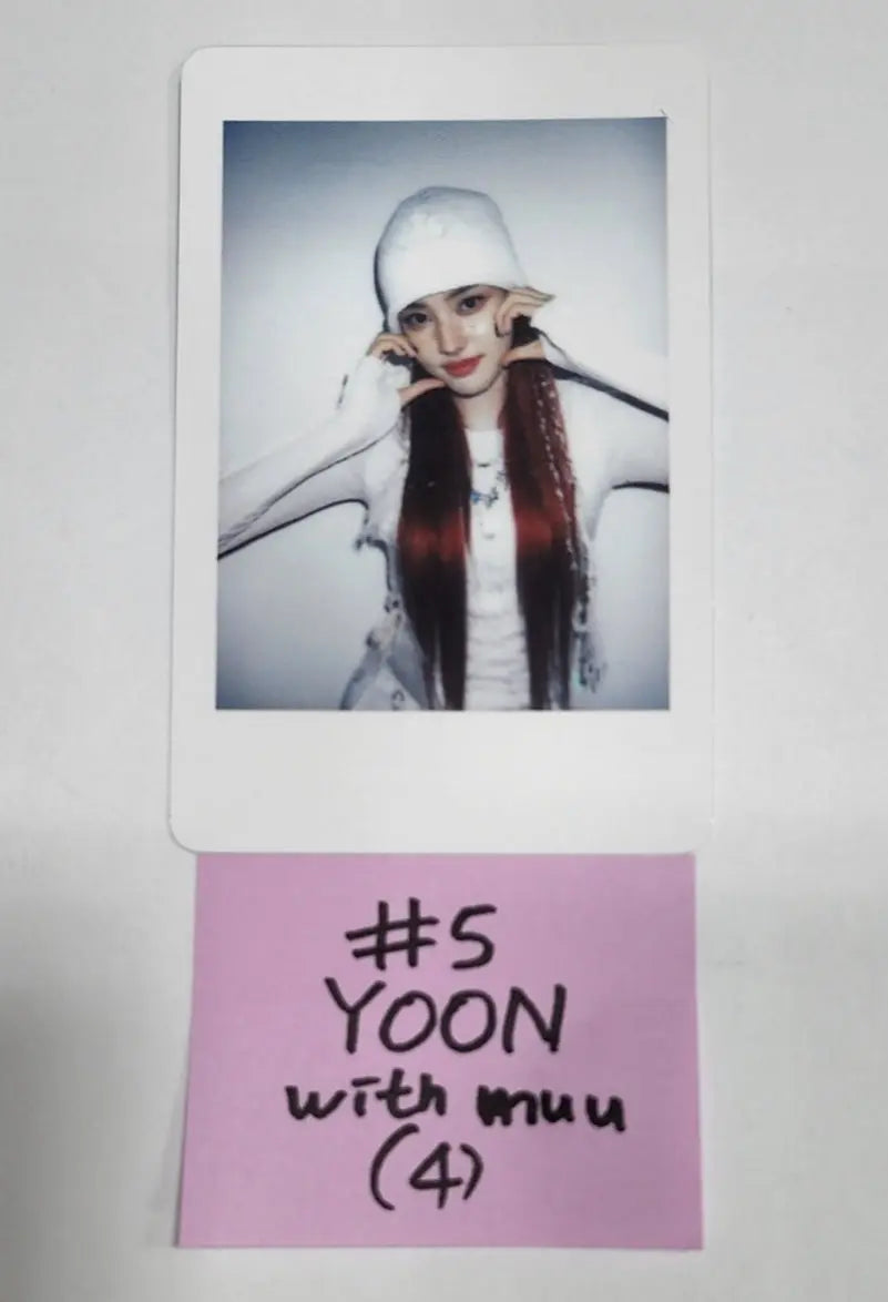 StayC 'WE NEED LOVE' - Withmuu Luckydraw Event PVC Photocard + Polaroid Type Photocard