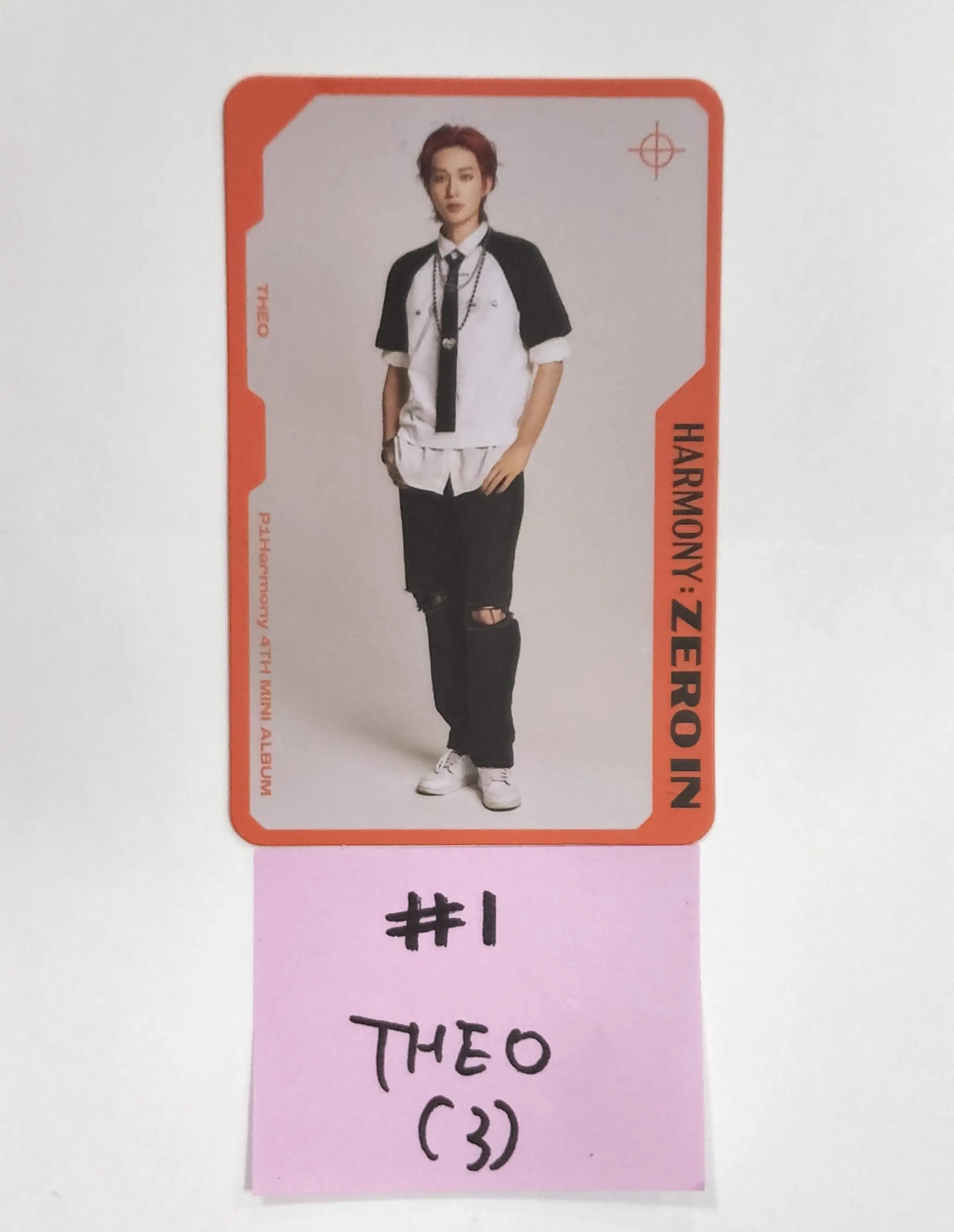 P1Harmony 'HARMONY : ZERO IN' - Official Photocard [Restocked 12