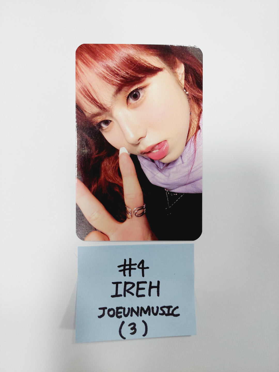 Purple Kiss 4th mini - Joeun Music Fansign Event Photocard