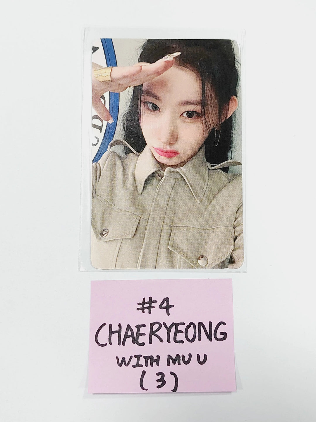 ITZY 'CHECKMATE' - Withmuu FanSign Event PhotoCard