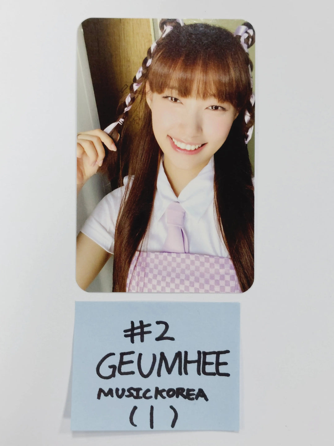 CSR 1st mini - 'Sequence : 7272' - MusicKorea Fansign Event Photocard