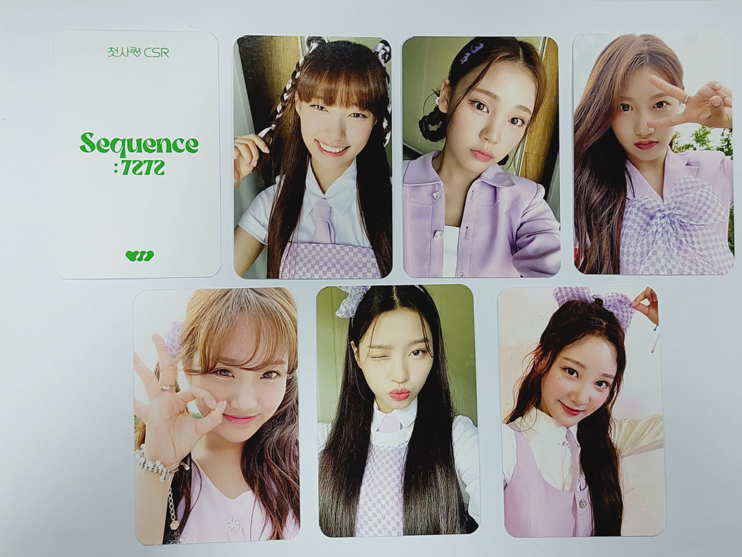 CSR 1st mini - 'Sequence : 7272' - MusicKorea Fansign Event Photocard