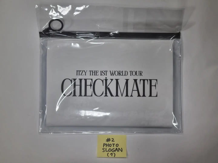 ITZY 'CHECKMATE' - The 1st World Tour Official MD - HALLYUSUPERSTORE
