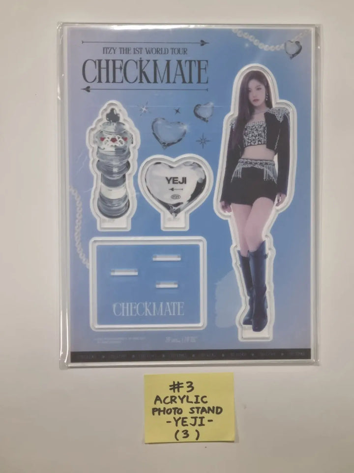 ITZY 'CHECKMATE' - The 1st World Tour Official MD - HALLYUSUPERSTORE