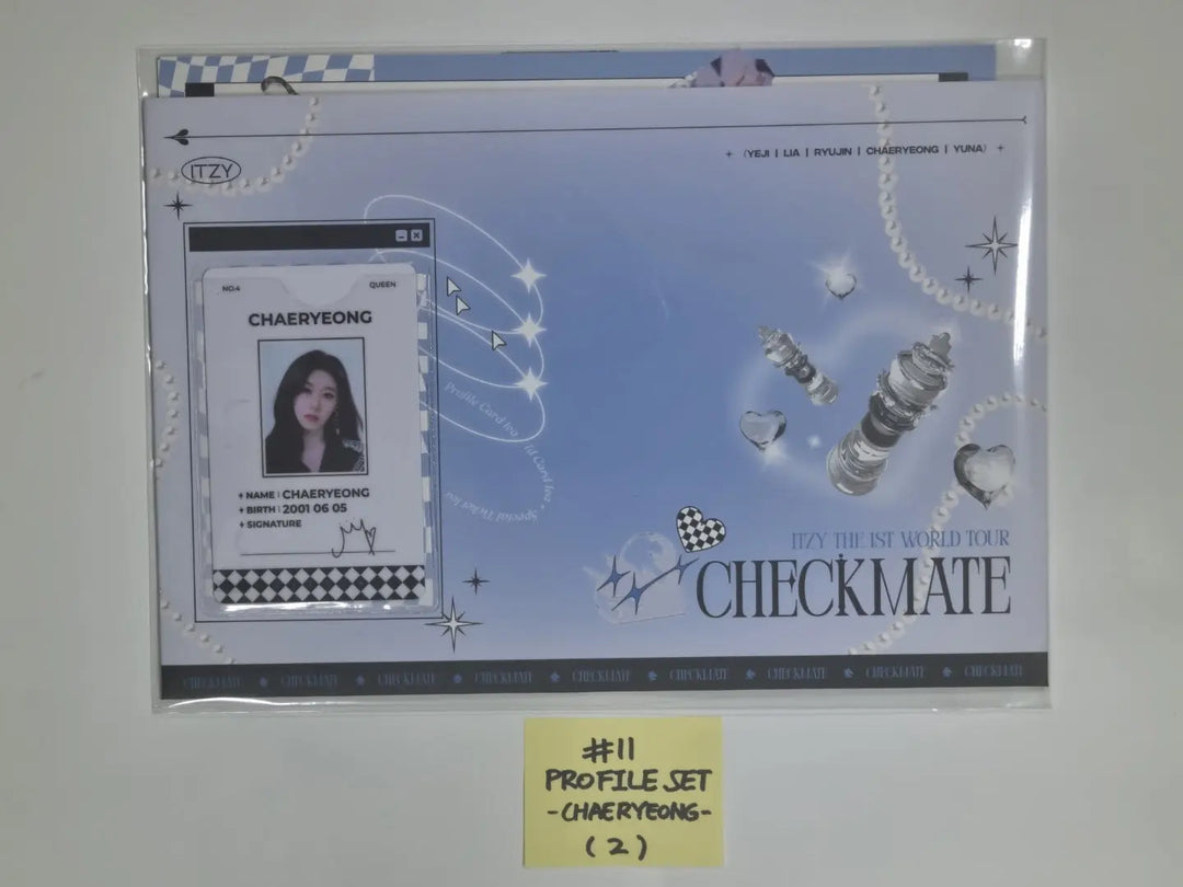 ITZY 'CHECKMATE' - The 1st World Tour Official MD - HALLYUSUPERSTORE