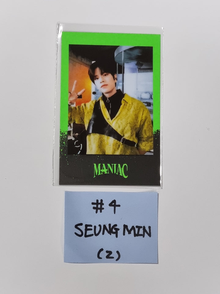 Stray Kids - 2nd World Tour [MANIAC] IN SEOUL 예약판매 혜택 폴라로이드형 포토카드