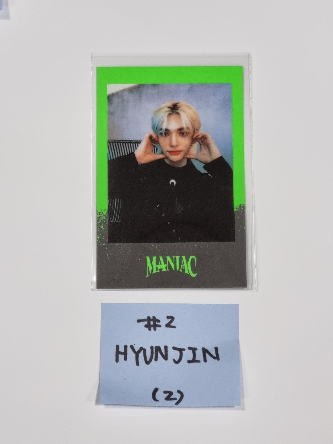Stray Kids - 2nd World Tour merch [MANIAC] IN SEOUL Pre-order Benefit Polaroid Type Photocard