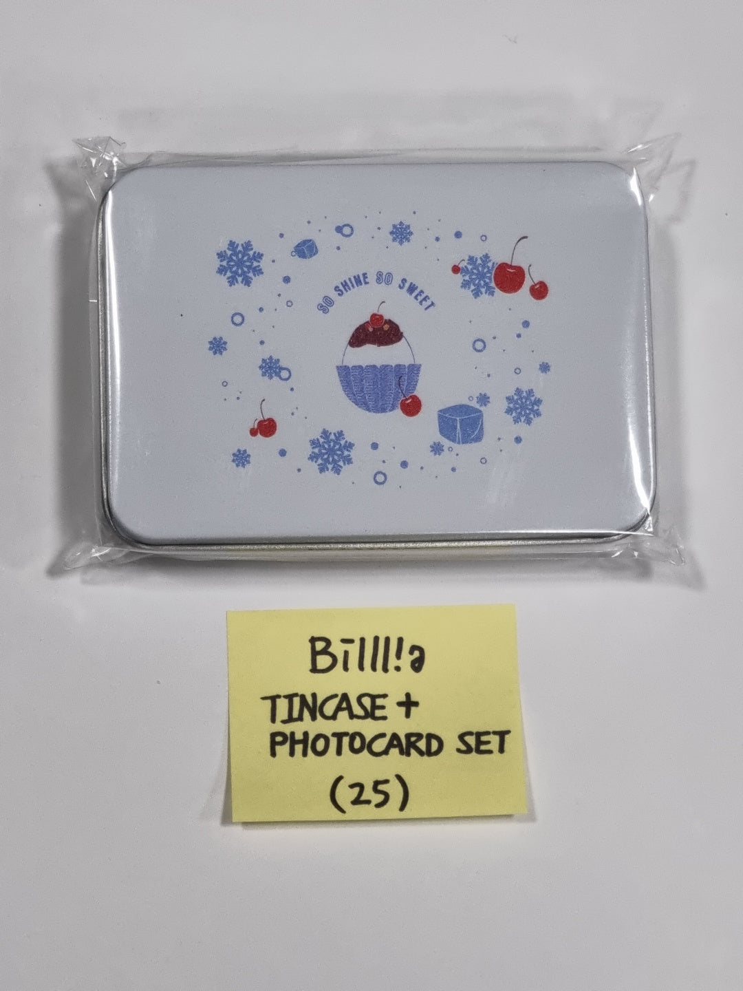 Billlie 'track by YOON: 팥빙수' - Dear My Muse Photocard + Tin case