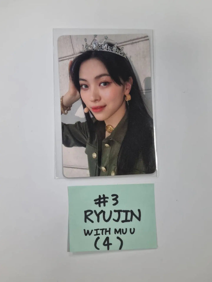 ITZY 'CHECKMATE' - Withmuu Fansign Event Photocard Round 2
