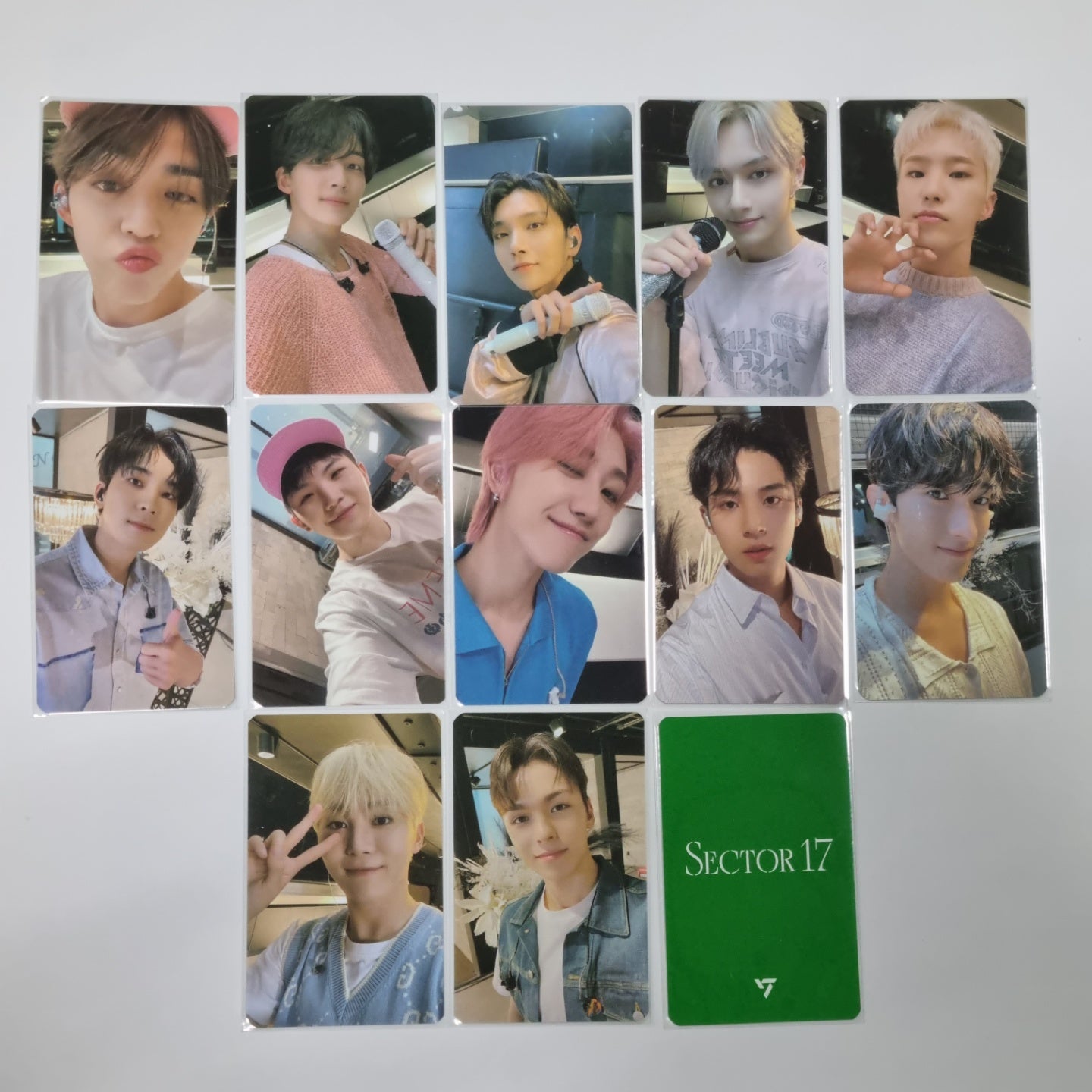 SEVENTEEN 'SECTOR 17' 4th Album Repackage - Soundwave Lucky Draw Event Slim  PVC Photocard Round 2