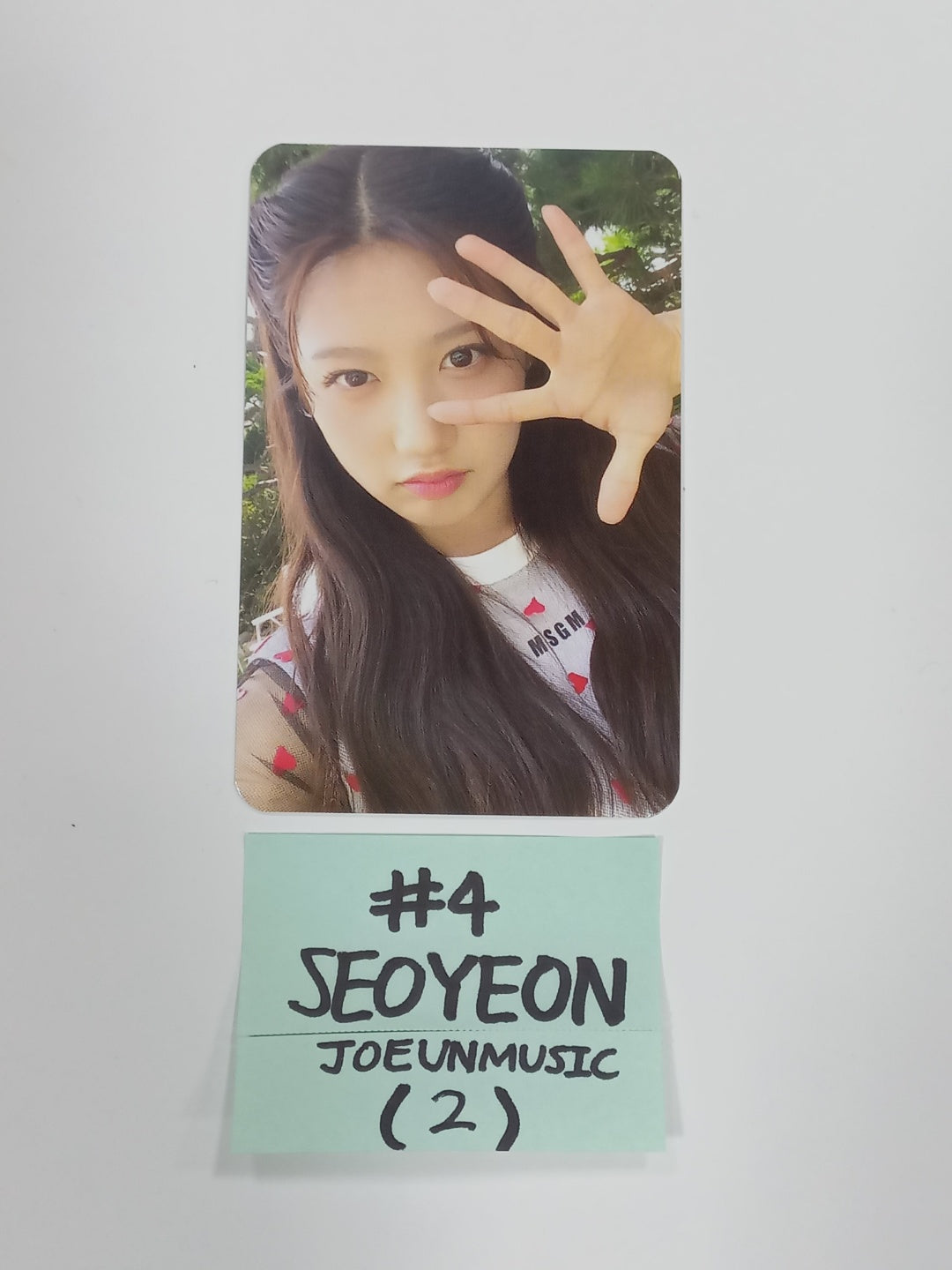 CSR 1st mini - 'Sequence : 7272' - 좋은뮤직 팬사인회 이벤트 포토카드