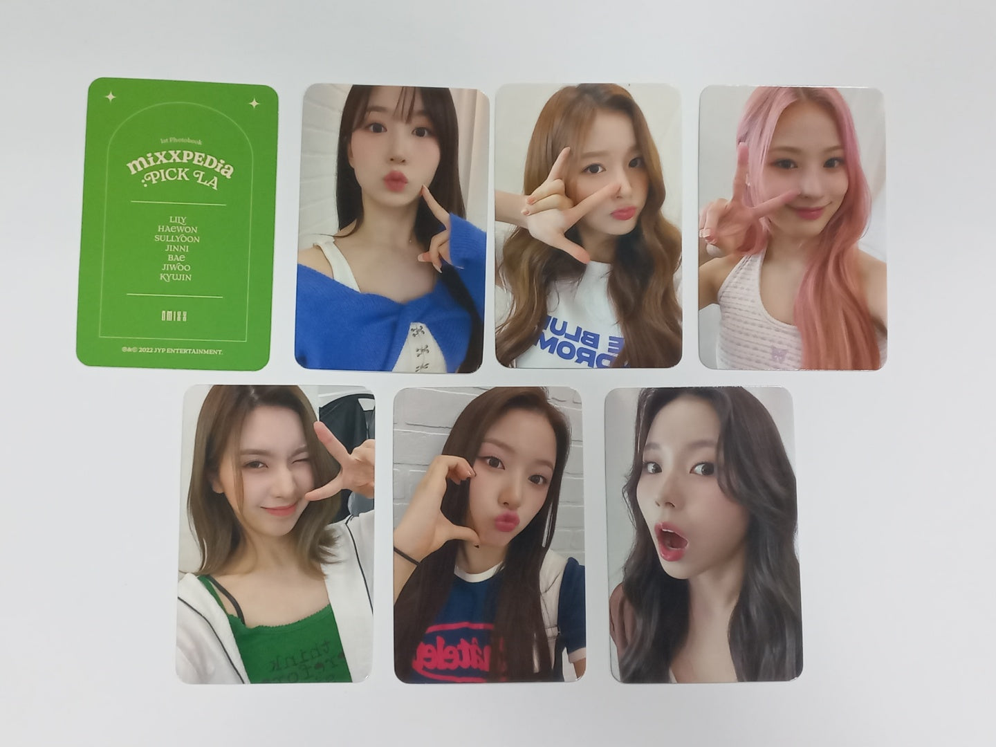 NMIXX 'MIXXPEDIA: PICK LA' 1st Photobook - Ktown4U Pre-order Benefit  Photocard