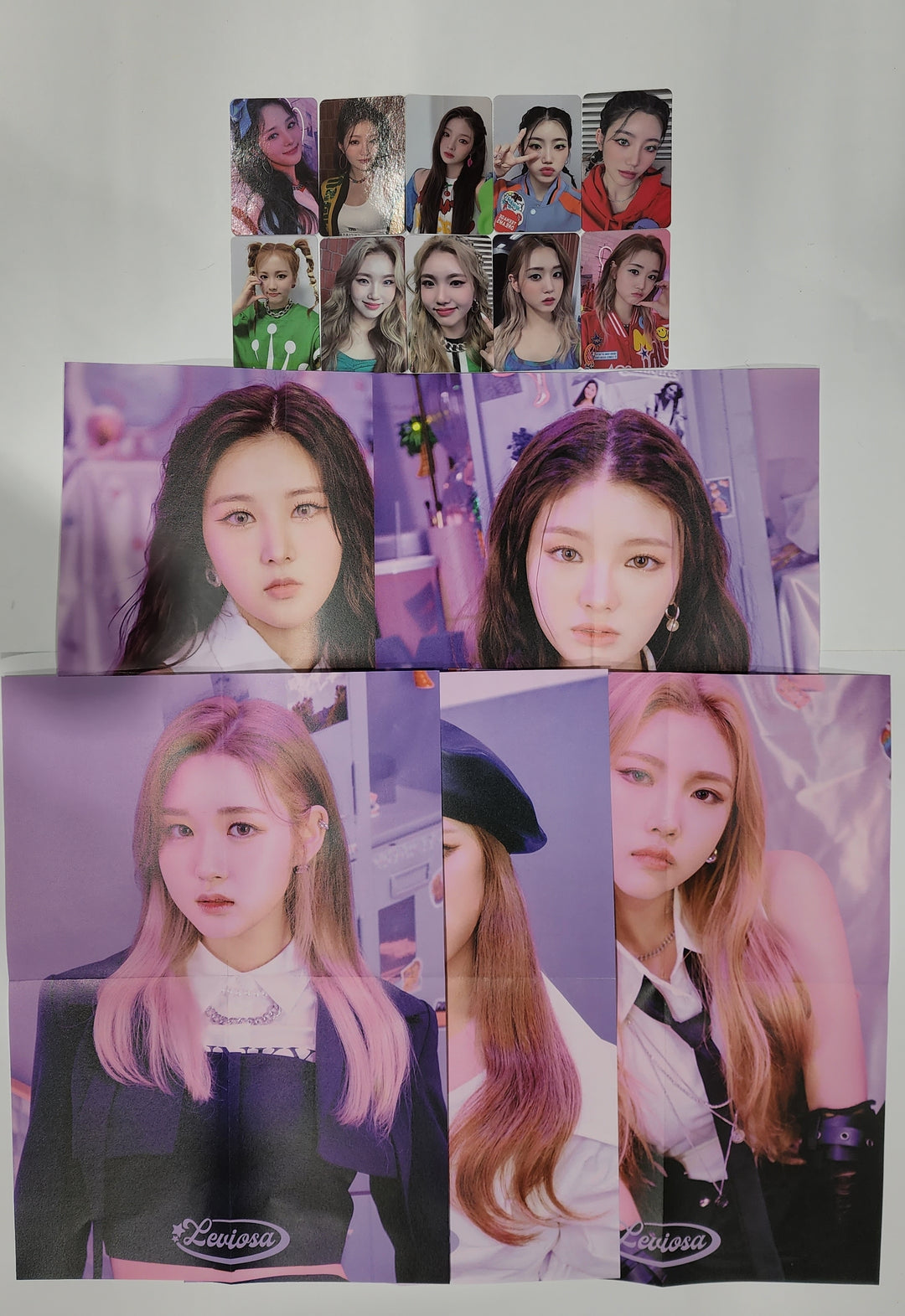 Tri.Be "LEVIOSA" - Official Photocard, Folding Poster