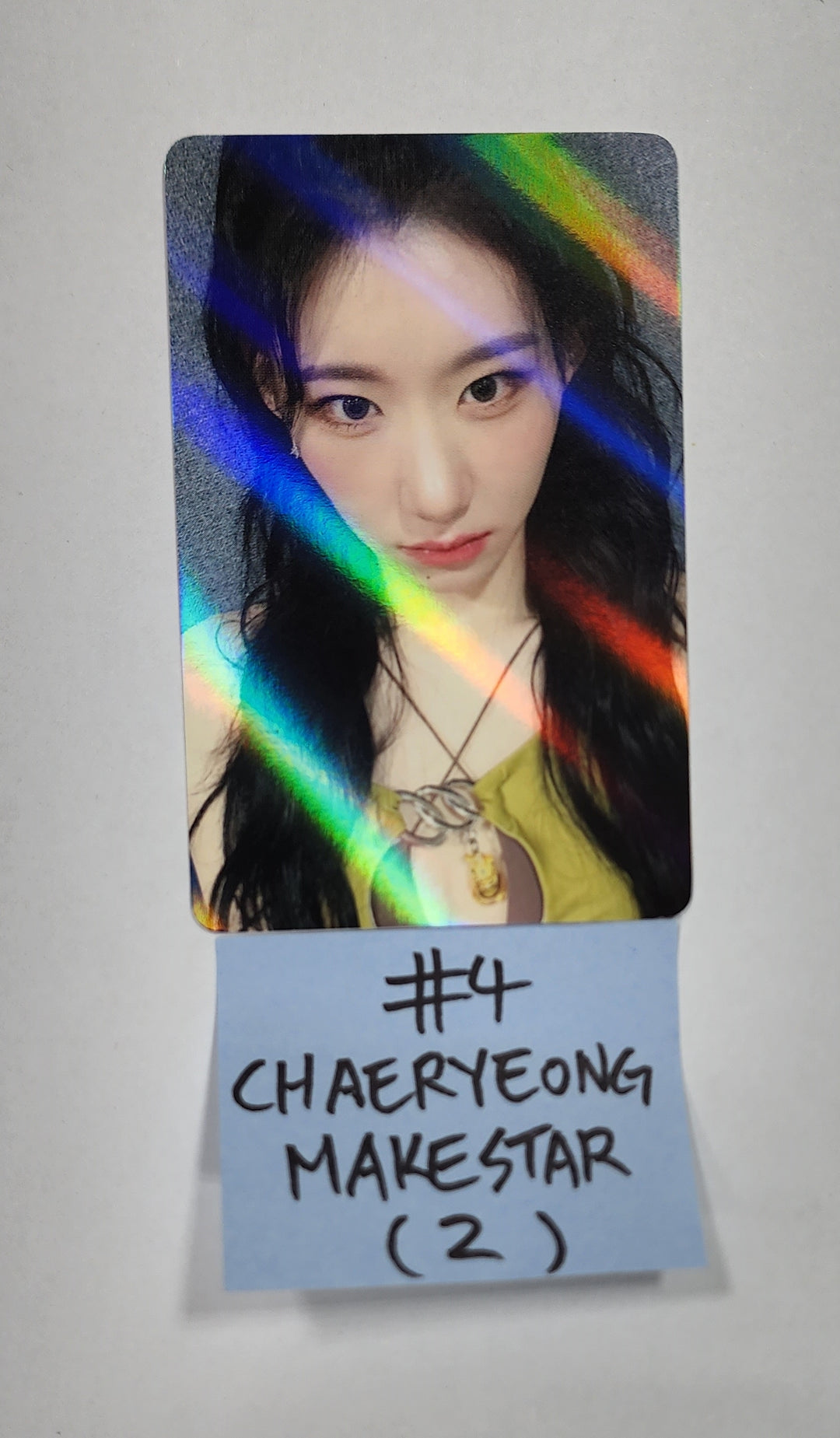 ITZY 'CHECKMATE' - Makestar Fansign Event Hologram Photocard