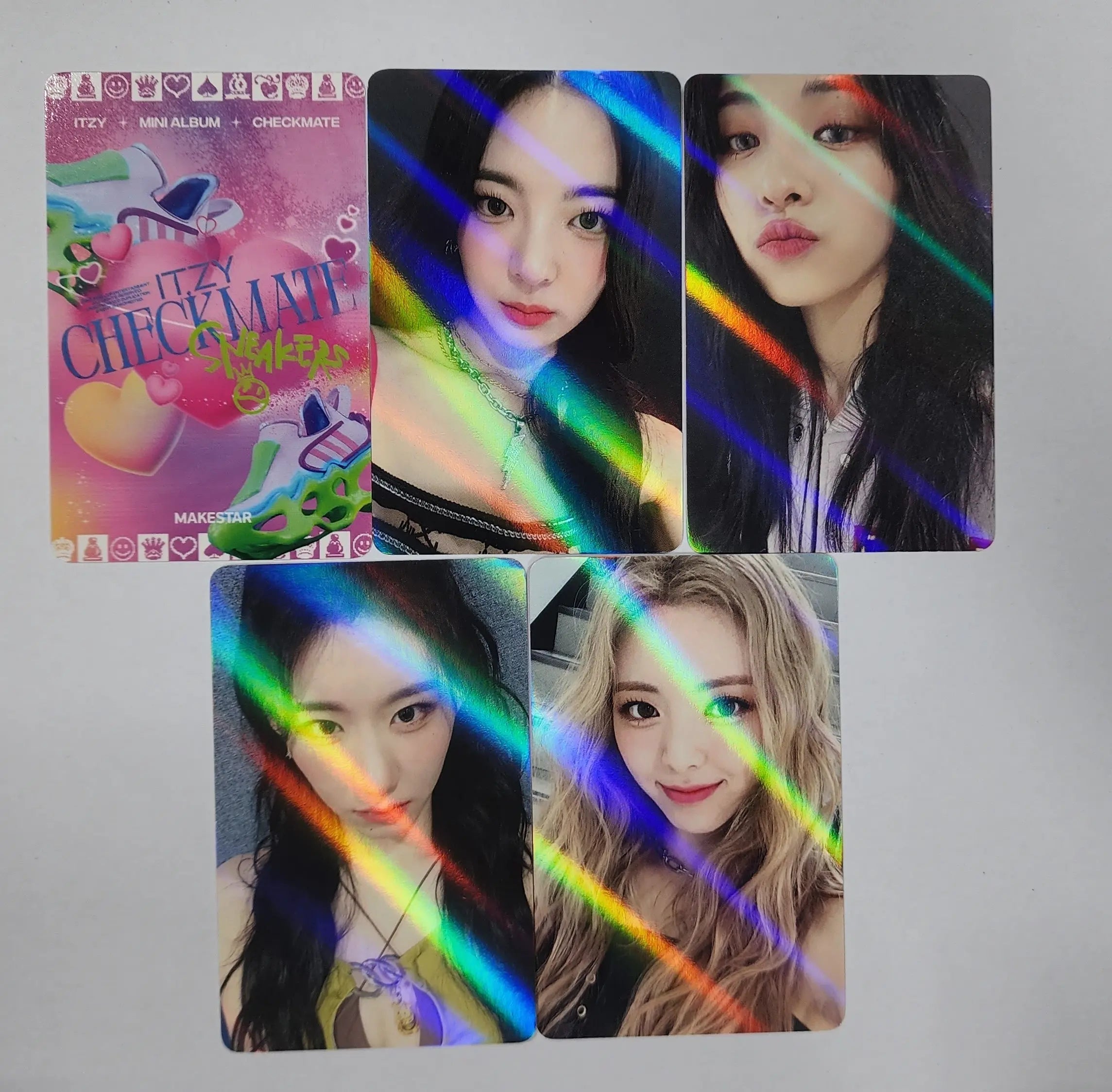 ITZY 'CHECKMATE' - Makestar Fansign Event Hologram Photocard