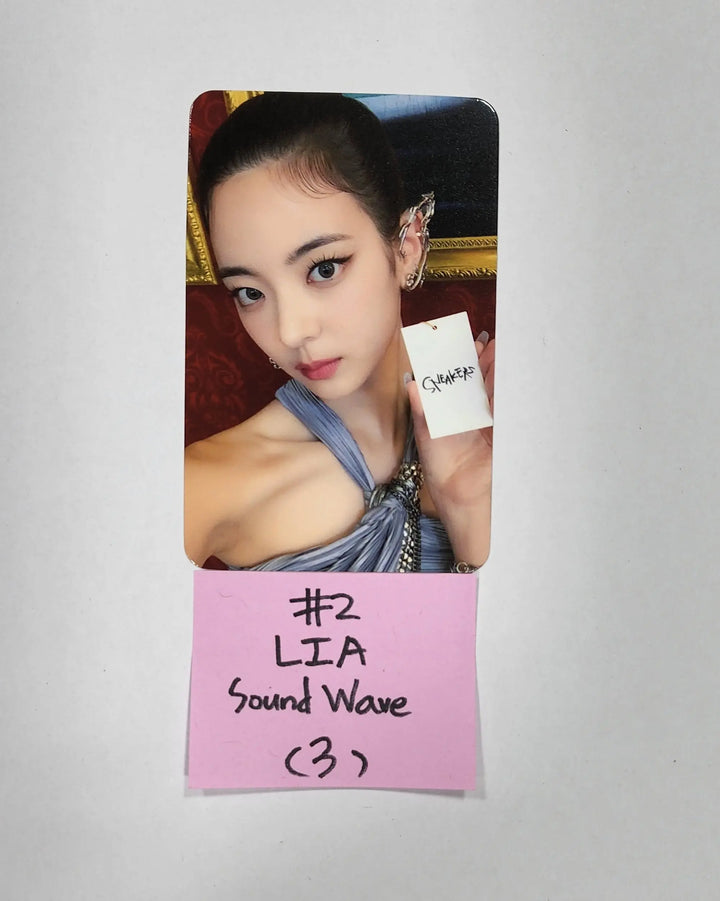 ITZY 'CHECKMATE' - Soundwave Fansign Event Photocard Round 2