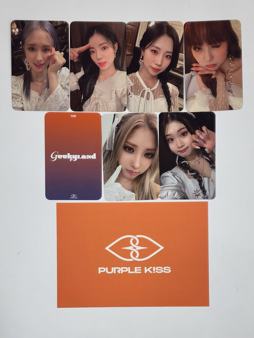 Purple Kiss 4th mini - Everline プロモーション イベント フォトカード