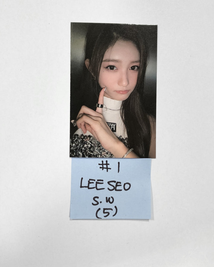 IVE 'After Like' - Soundwave Lucky Draw Event PVC Photocard, Message Photocard [Updated 8/24]