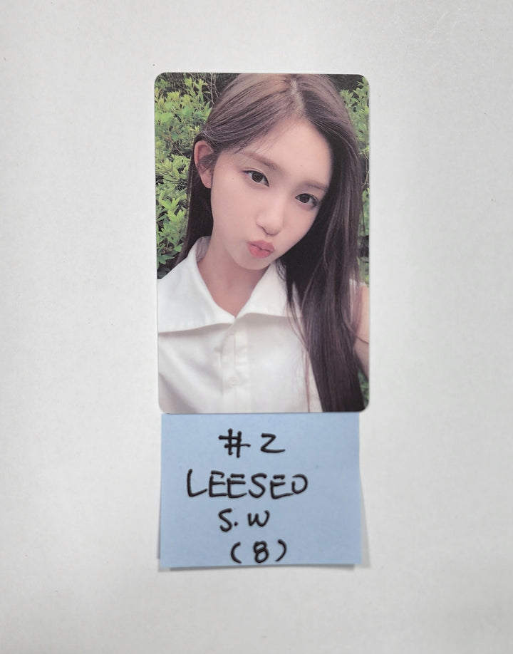 IVE 'After Like' - Soundwave Lucky Draw Event PVC Photocard, Message Photocard [Updated 8/24]