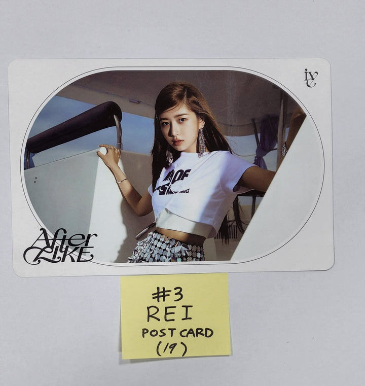 IVE 'After Like' - 오피셜 포토카드, 서클카드, 엽서 