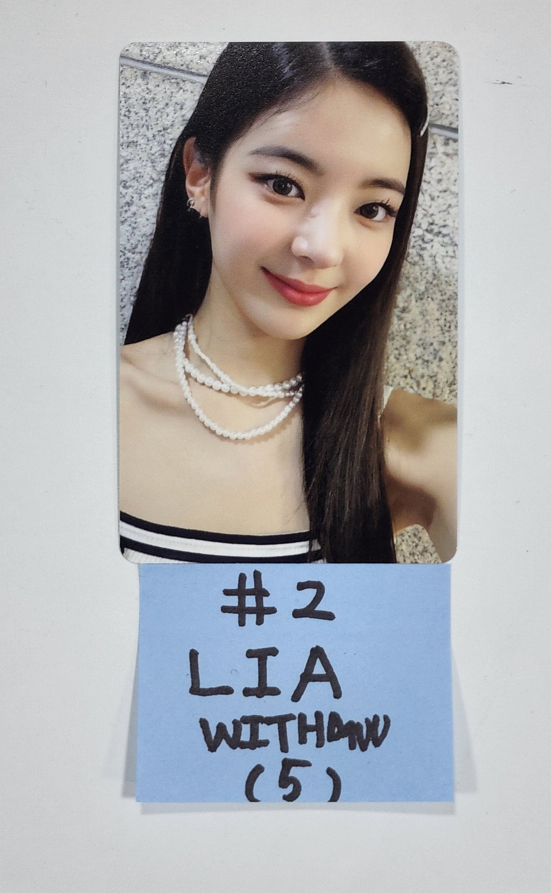 ITZY 'CHECKMATE' - Withmuu Fansign Event Photocard Round 3