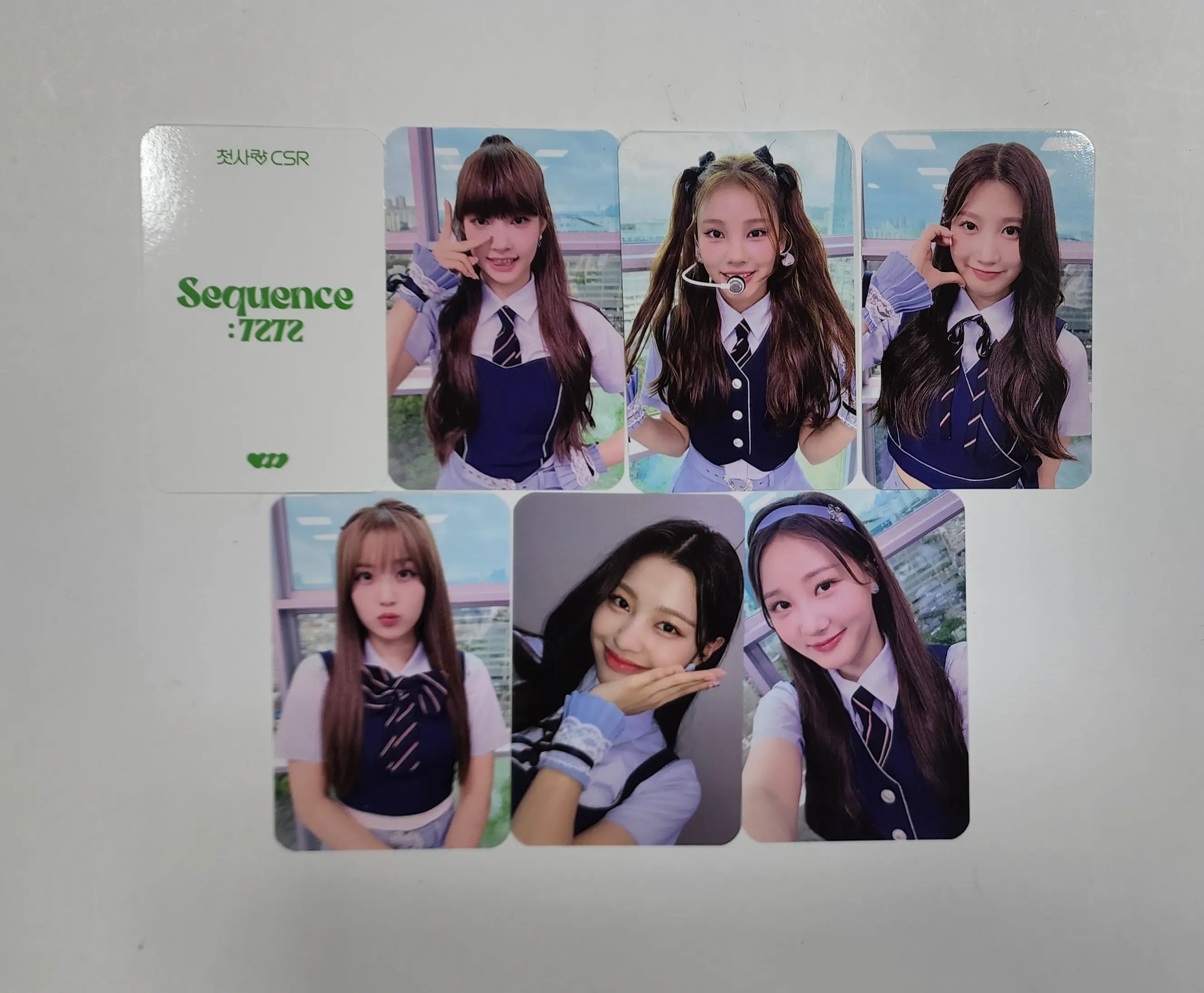 CSR チョッサラン Sequence:7272 ポスター 新品未開封 CSR 1st mini 'Sequence : 7272' Music Korea Fansign Event Photocard