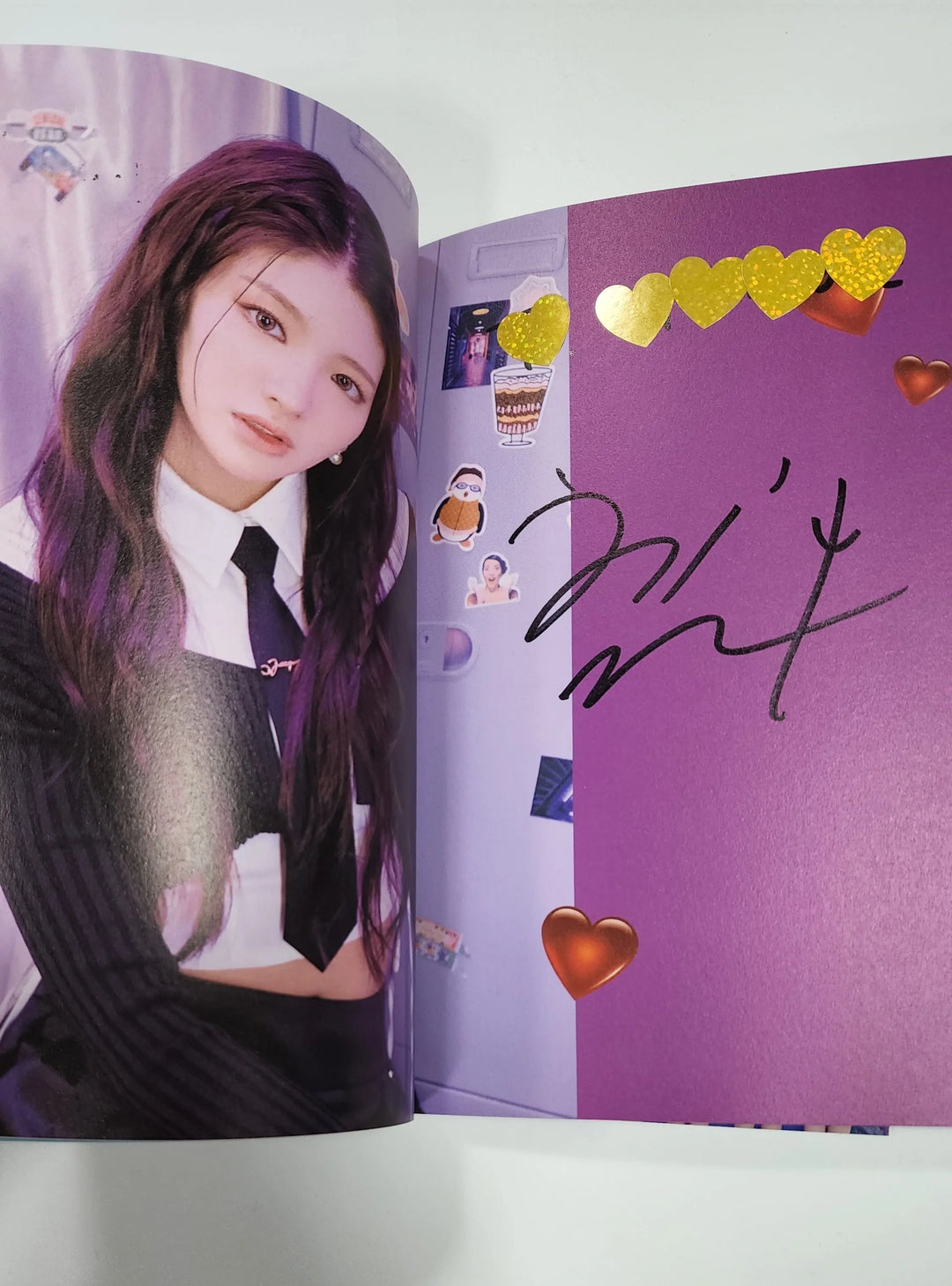 TRI.BE 'LEVIOSA' - Makestar Fansign Event winner Hand Autographed(Signed) album + Winner MD - HALLYUSUPERSTORE