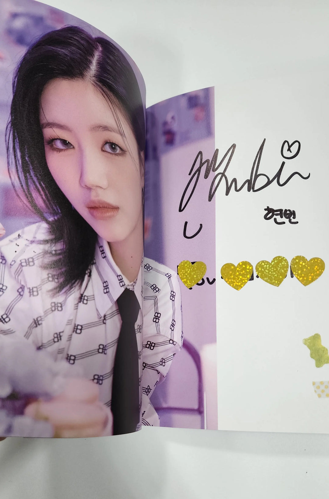 TRI.BE 'LEVIOSA' - Makestar Fansign Event winner Hand Autographed(Signed) album + Winner MD - HALLYUSUPERSTORE