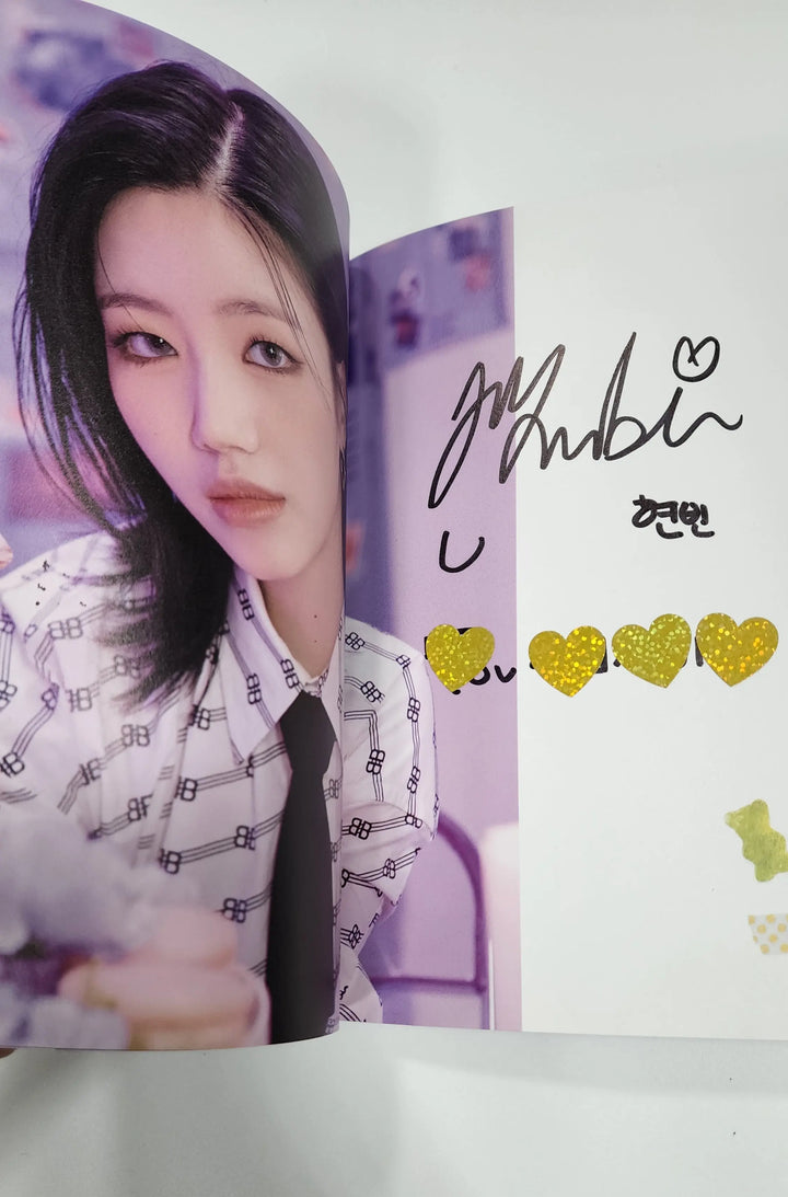 TRI.BE 'LEVIOSA' - Makestar Fansign Event winner Hand Autographed(Signed) album + Winner MD