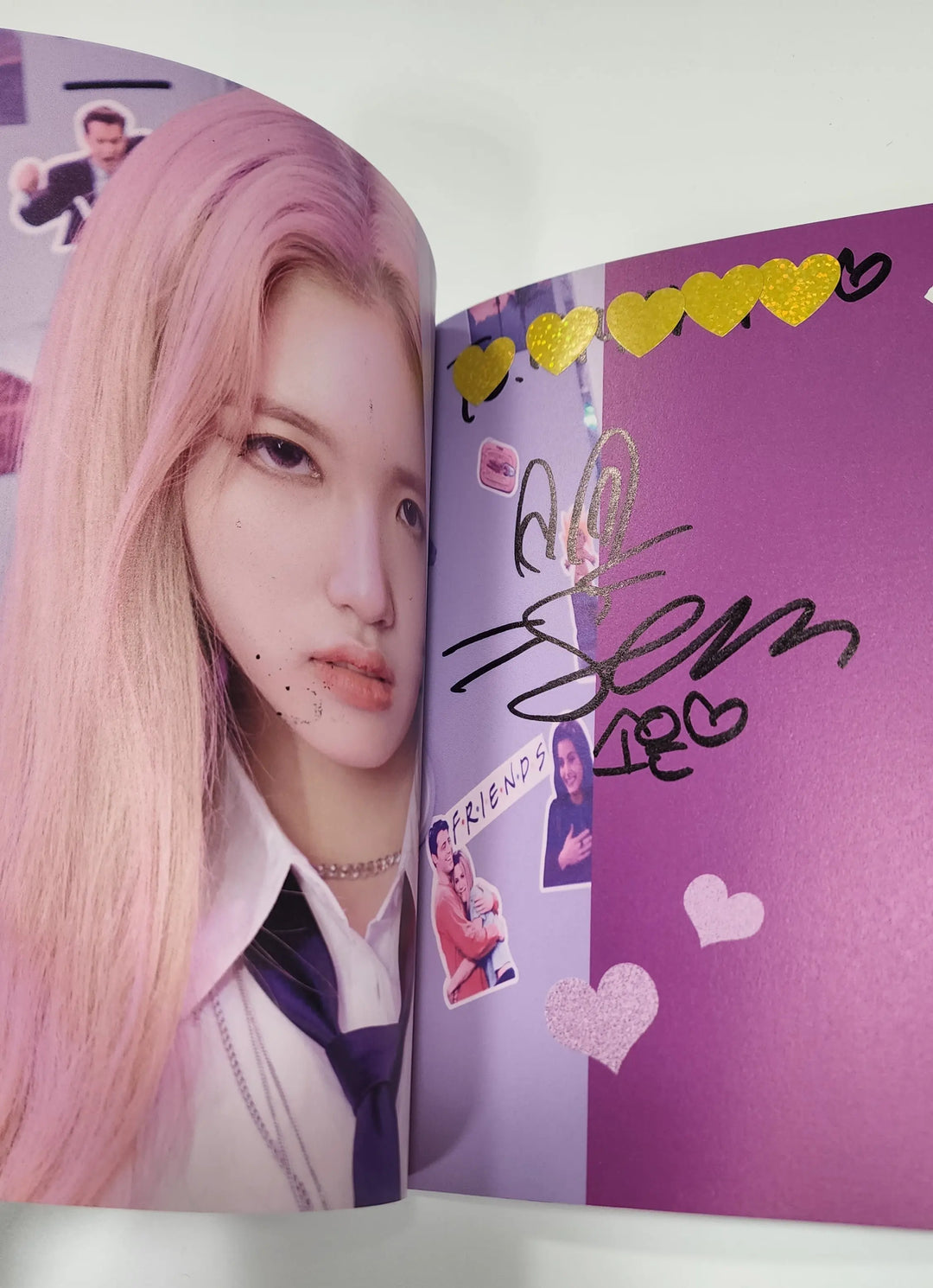 TRI.BE 'LEVIOSA' - Makestar Fansign Event winner Hand Autographed(Signed) album + Winner MD