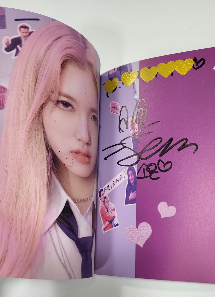 TRI.BE 'LEVIOSA' - Makestar Fansign Event winner Hand Autographed(Signed) album + Winner MD - HALLYUSUPERSTORE