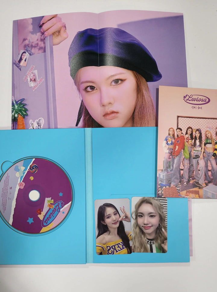 TRI.BE 'LEVIOSA' - Makestar Fansign Event winner Hand Autographed(Signed) album + Winner MD