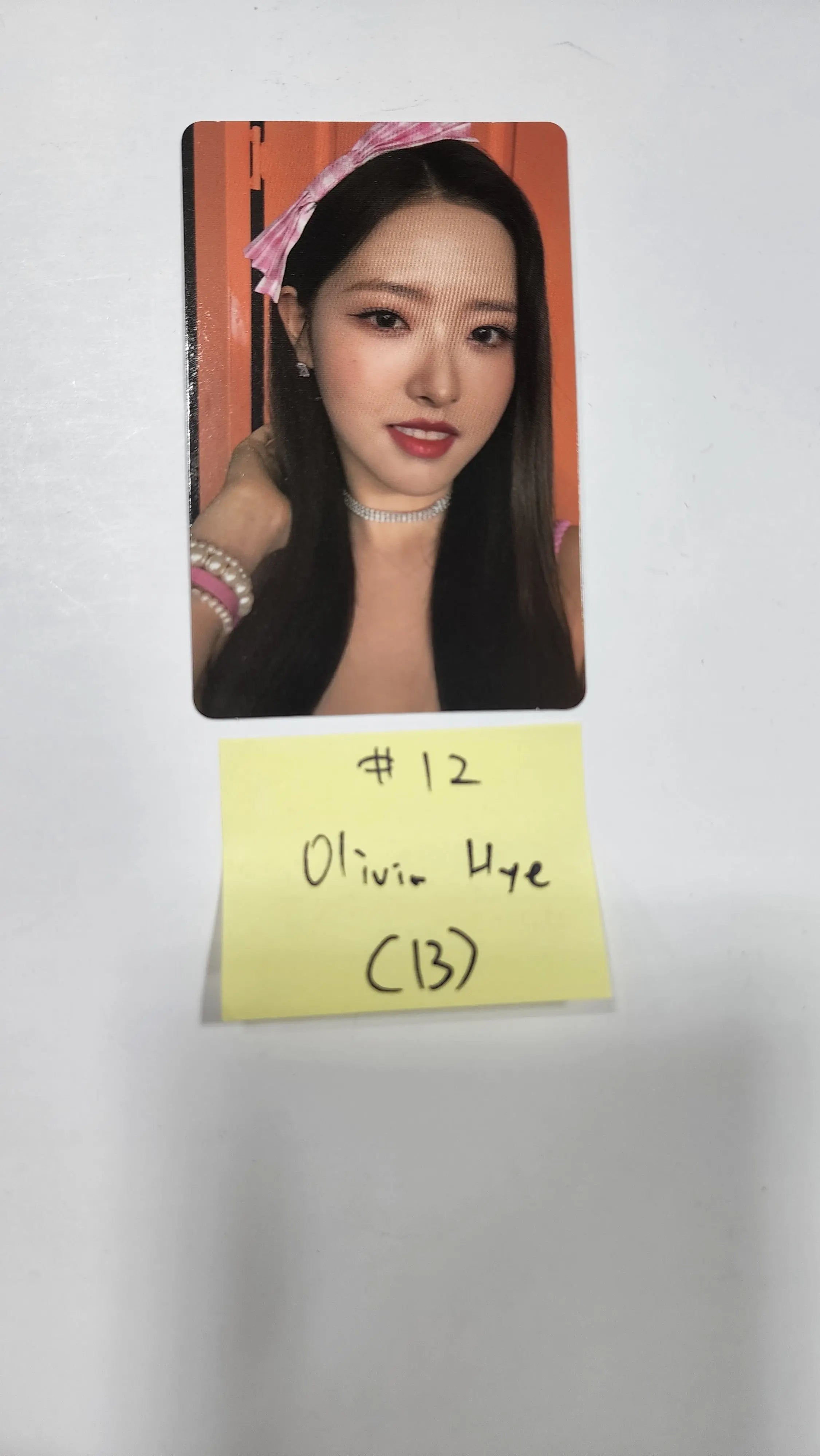 Loona Official Random Special VVIP Photocard On 2024 Wave & - OLIVIA HYE