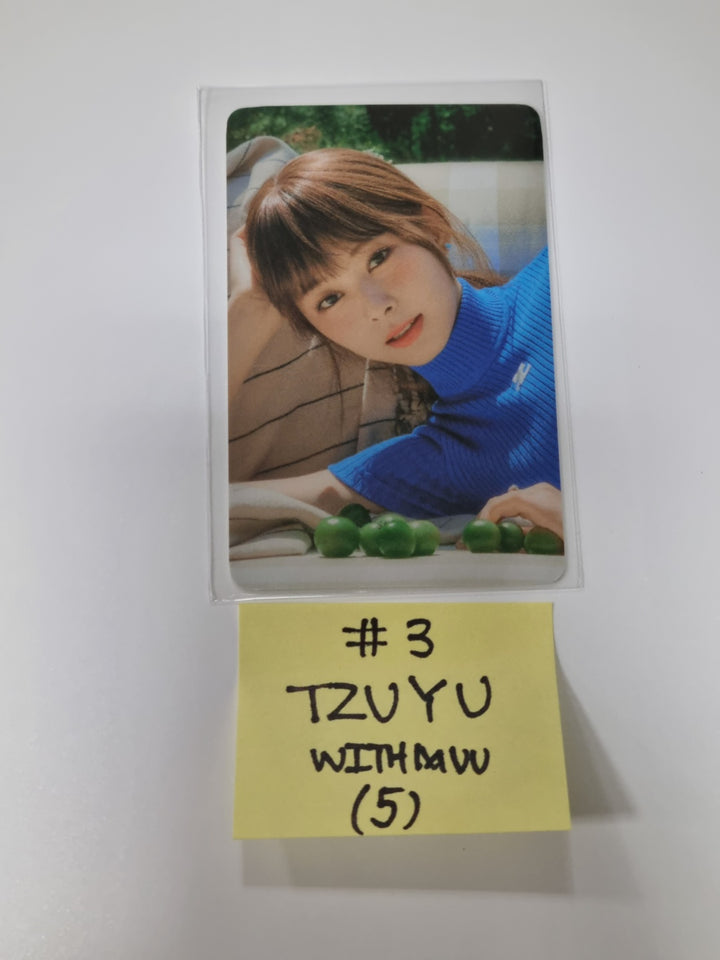 Twice "BETWEEN 1&amp;2" 11th Mini Album - Withmuu 抽選会 PVC フォトカード
