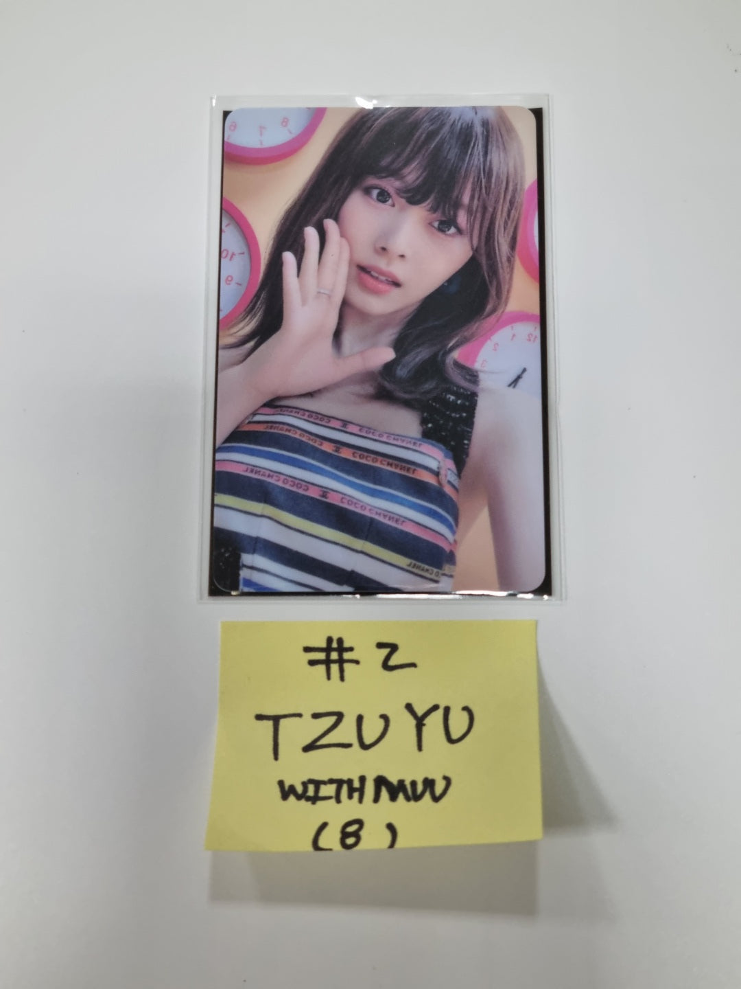 Twice "BETWEEN 1&amp;2" 11th Mini Album - Withmuu 抽選会 PVC フォトカード