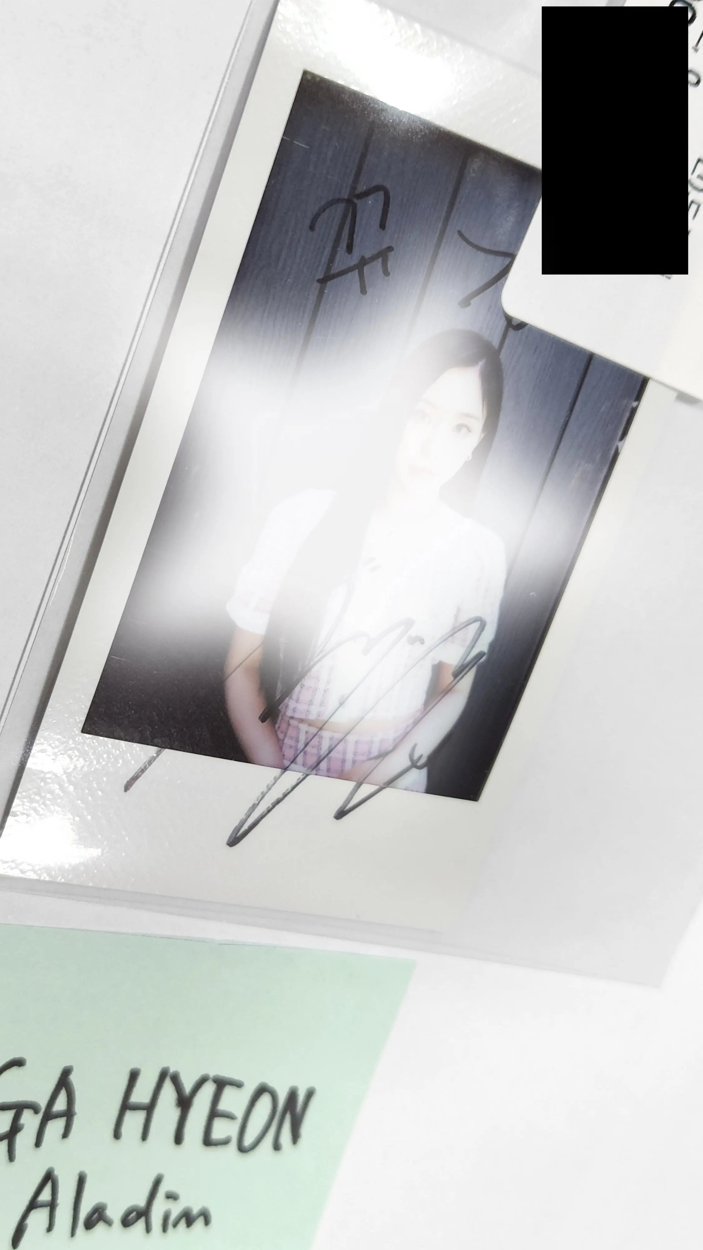 GAHYEON (Of Dreamcatcher) - Hand Autographed(Signed) Polaroid