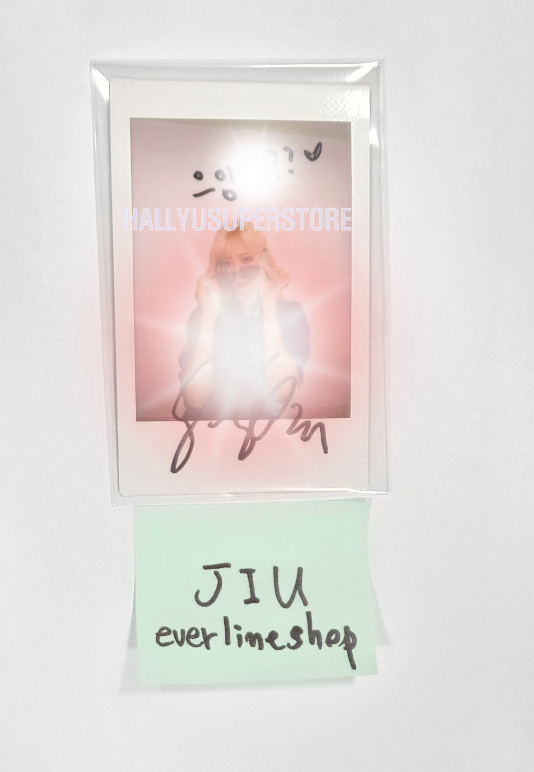 JIU (Of Dreamcatcher) - Hand Autographed(Signed) Polaroid