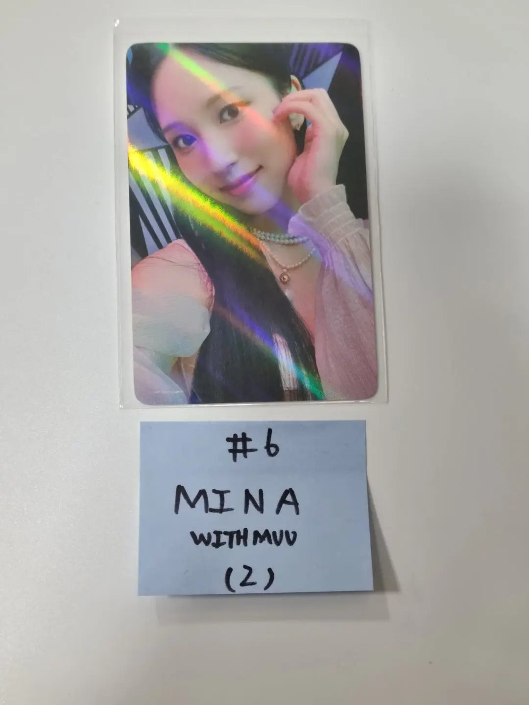 TWICE ミナ MINA サイン BETWEEN 1&2 ブックマーク njmsjmdct2 on X: 