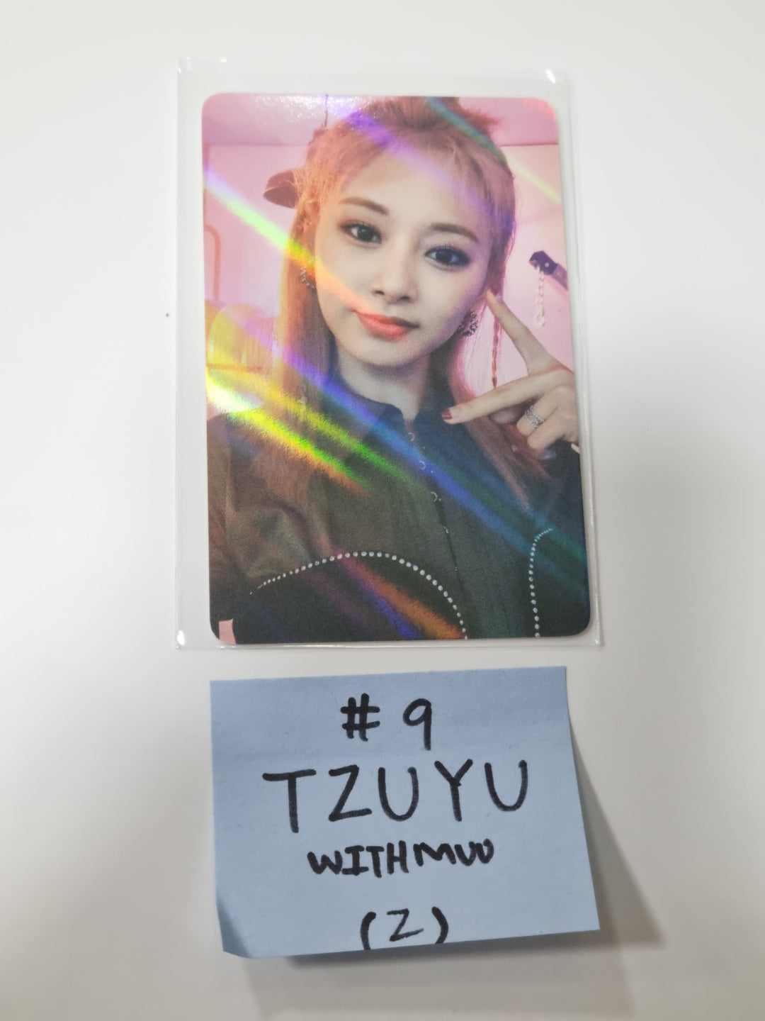 Twice "BETWEEN 1&2" 11th Mini Album - Withmuu Fansign Event Hologram Photocard