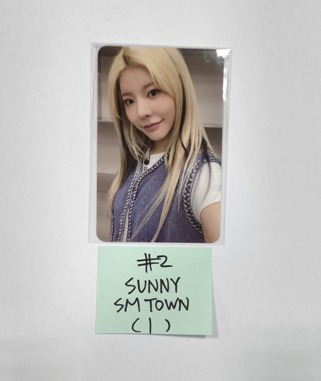 Girl's Generation (SNSD) 'Forever 1' - SMTOWN Fansign Event Photocard