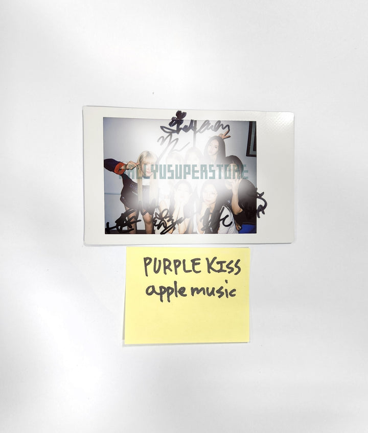 Purple Kiss 4th mini – 直筆サイン入りポラロイド
